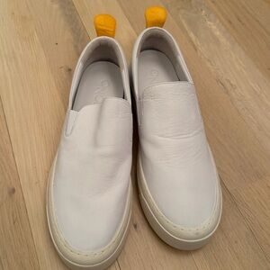 Oncept Laguna white leather slip on shoes - 10